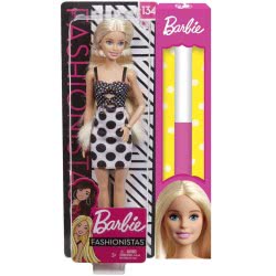 Mattel Λαμπάδα Barbie Fashionistas Κούκλα No. 134 Με Μακριά Ξανθά Μαλλιά FBR37 / GHW50 