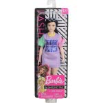 Mattel Easter Candle Barbie Fashionistas 127 Original Brunette Doll With Unicorn Believer Dress FBR37 / FXL60 