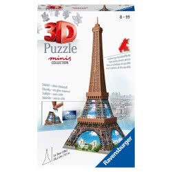 Ravensburger 3D Puzzle Minis Collection 54 Pcs Eiffel Tower 12536 4005556125364
