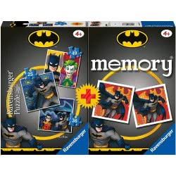 Ravensburger Memory + 3 Puzzles Batman 20677 4005556206773