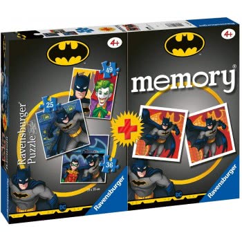 Ravensburger Memory + 3 Puzzles Batman 20677 4005556206773
