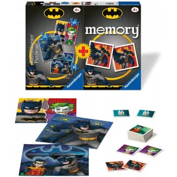Ravensburger Memory + 3 Puzzles Batman 20677 4005556206773