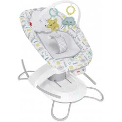 Mattel 2 Σε 1 Deluxe Ριλάξ Κούνια Με Smart Connect App GWD46 887961938418