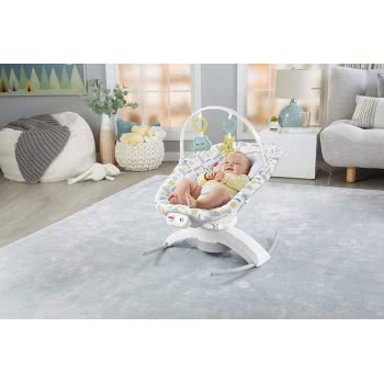 Mattel 2 Σε 1 Deluxe Ριλάξ Κούνια Με Smart Connect App GWD46 887961938418