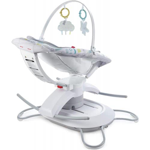 Mattel 2 Σε 1 Deluxe Ριλάξ Κούνια Με Smart Connect App GWD46 887961938418