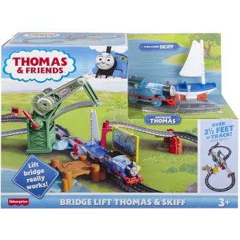 Mattel Thomas And Friends Περιπέτεια Στη Γέφυρα Με Τον Τόμας Και Τον Σκιφ GWX09 887961949476