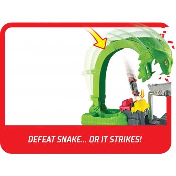 Mattel Hot Wheels City Toxic Snake Strike GTT93 887961920888