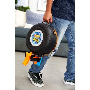 Mattel Hot Wheels Monster Trucks Stunt Tire Play Set GVK48 887961928433