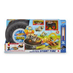 Mattel Λαμπάδα Hot Wheels Monster Trucks Stunt Tire Πίστα Σούπερ Ρόδα GVK48 
