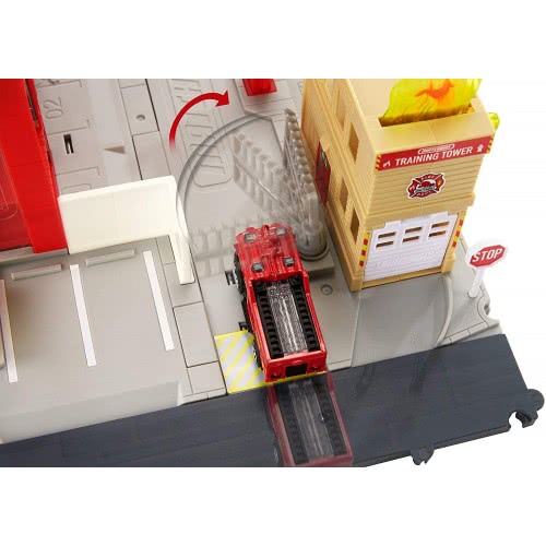 Mattel Action Drivers Μεγάλα Σετ Δράσης Πυροσβεστικός Σταθμός HBD74 / HBD76 887961986457