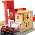 Mattel Action Drivers Μεγάλα Σετ Δράσης Πυροσβεστικός Σταθμός HBD74 / HBD76 887961986457