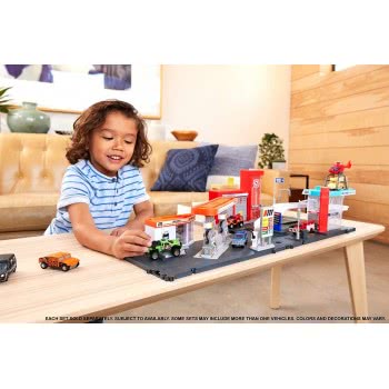 Mattel Action Drivers Fire Rescue Station HBD74 / HBD76 887961986457
