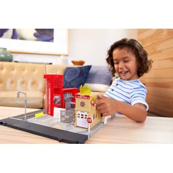Mattel Action Drivers Fire Rescue Station HBD74 / HBD76 887961986457