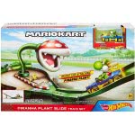 Mattel Hot Wheels Mario Kart Piranha Plant Slide Playset With 1:64 Die-Cast Yoshi And B-Dasher Vehicle GCP26 / GFY47 88796177323