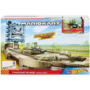 Mattel Hot Wheels Mariokart Thwomp Ruins Track Set Πίστες Επιπέδων GCP26 / GFY46 887961773224