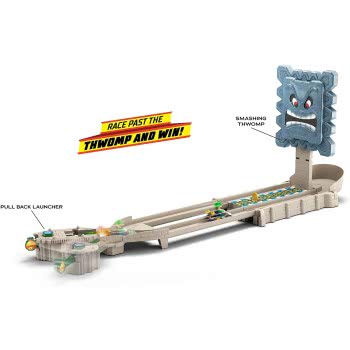 Mattel Hot Wheels Mariokart Thwomp Ruins Track Set GCP26 / GFY46 887961773224