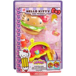 Mattel Hello Kitty And Friends Minis Hamburger Diner Playset GVB27 / GVB28 887961921786