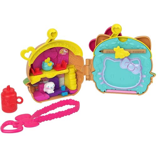 Mattel Hello Kitty And Friends Minis Hamburger Diner Playset GVB27 / GVB28 887961921786
