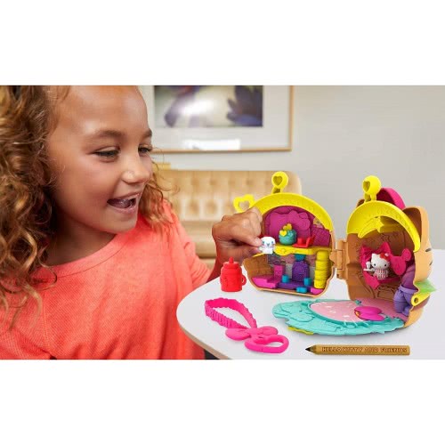 Mattel Hello Kitty And Friends Minis Hamburger Diner Σετ Με Σημειωματάριο GVB27 / GVB28 887961921786