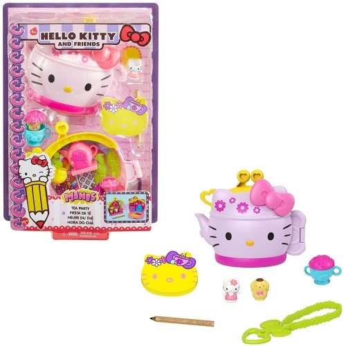 Mattel Hello Kitty And Friends Minis Tea Party Σετ Με Σημειωματάριο GVB27 / GVB31 887961921755