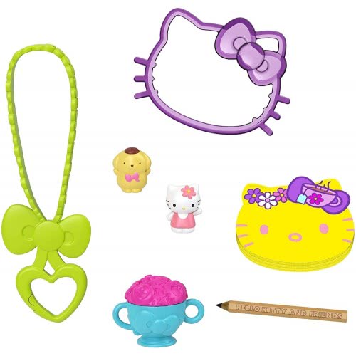 Mattel Hello Kitty And Friends Minis Tea Party Σετ Με Σημειωματάριο GVB27 / GVB31 887961921755