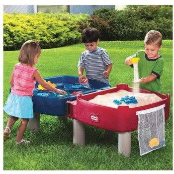 Little Tikes Deluxe Easy Store Sand And Water Table 451T 050743849237