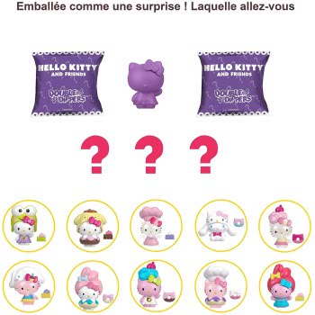 Mattel Hello Kitty Sanrio Double Dippers Φιγούρες  5.1-Cm Έκπληξη Σε Βαζάκι GTY62 887961921656