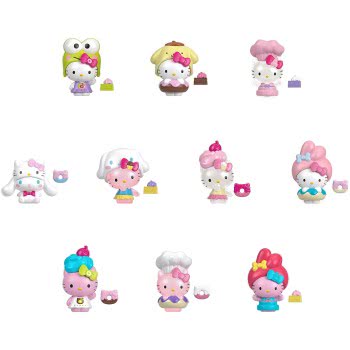 Mattel Hello Kitty Sanrio Double Dippers Collectible Figures (2-Inch / 5.1-Cm) GTY62 887961921656