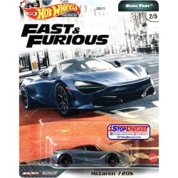 Mattel Hot Wheels Fast And Furious Euro Fast Mclaren 720S GBW75 / GPK54 887961888591