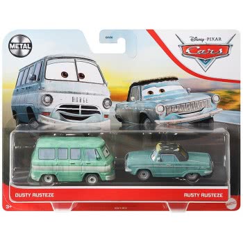 Mattel Disney Pixar Cars Metal Series [Dusty Rusteze And Rusty Rusteze] 1:55 Scale Double Pack DXV99 / GXG74 887961956573