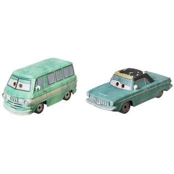 Mattel Disney Pixar Cars Metal Series [Dusty Rusteze And Rusty Rusteze] 1:55 Scale Double Pack DXV99 / GXG74 887961956573