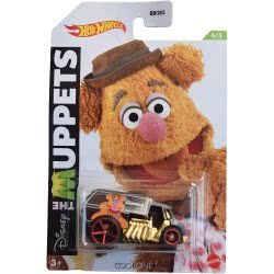 Mattel Diecast Hot Wheels Cool One, Muppets 4/5 [Gray] GYN27 / GRP52 887961909883