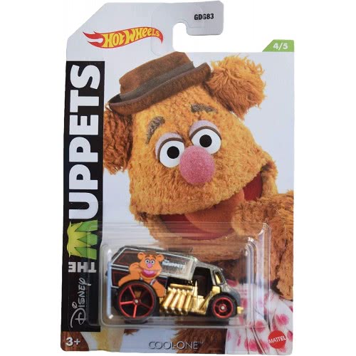 Mattel Diecast Hot Wheels Cool One, Muppets 4/5 [Gray] GYN27 / GRP52 887961909883