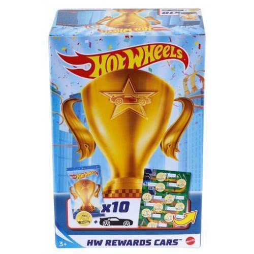 Mattel Hot Wheels Cars Reward Cars - Set Of 10 GWN97 887961944587