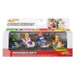 Mattel Hot Wheels Αυτοκινητάκια Mario Kart Σετ Των 4 GWB36 / GWB38 887961936186
