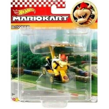 Mattel Hot Wheels Die-Cast Mario Kart Bowser Standard Kart Bowser Kite Ανεμόπτερο GVD30 / GVD33 887961923209