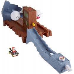 Mattel Hot Wheels Mario Kart Track Set Assortment 4 Different Tracks With Mario Kart 1:64 Scale Vehicles And Nemesis GCP26 / GNM