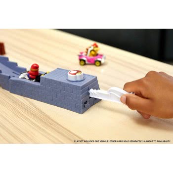 Mattel Hot Wheels Mario Kart Track Set Assortment 4 Different Tracks With Mario Kart 1:64 Scale Vehicles And Nemesis GCP26 / GNM