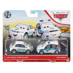 Mattel Disney Pixar Cars Security Guard & Race Starter Αυτοκινητάκια Σετ Των 2 DXV99 / GXG73 887961956566