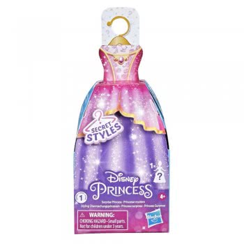 Hasbro Disney Princess Secret Styles Έκπληξη Πριγκίπισσα Σειρά 1, Μίνι Κούκλα Μόδας F0375 5010993787197