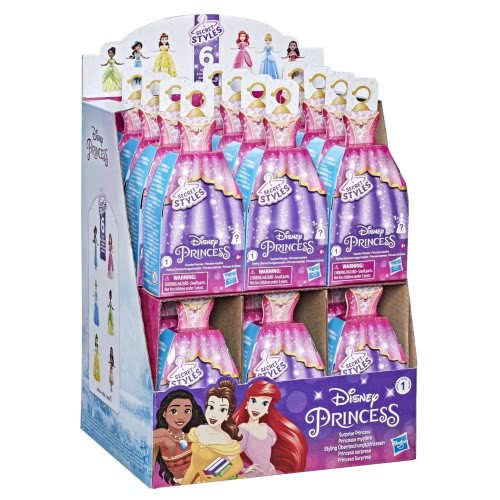 Hasbro Disney Princess Secret Styles Έκπληξη Πριγκίπισσα Σειρά 1, Μίνι Κούκλα Μόδας F0375 5010993787197