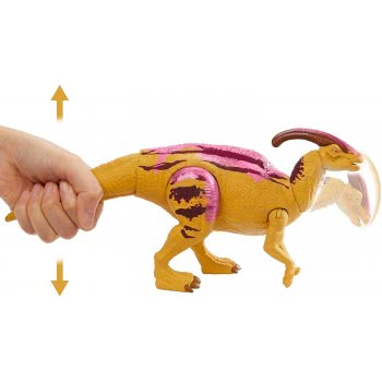 Mattel Λαμπάδα Jurassic World Δεινόσαυροι Με Κινούμενα Μέλη, Επίθεση Και Ήχους Primal Attack Parasaurolophus GJN64 / GMC96 