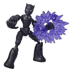 Hasbro Marvel Avengers Bend Και Flex Action Figure Black Panther 6 Ιντσών, Περιλαμβάνει Αξεσουάρ Έκρηξης E7377 / E7868 501099379