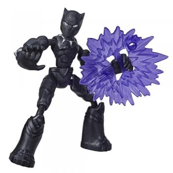 Hasbro Marvel Avengers Bend Και Flex Action Figure Black Panther 6 Ιντσών, Περιλαμβάνει Αξεσουάρ Έκρηξης E7377 / E7868 501099379