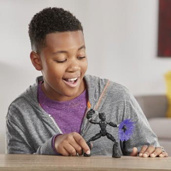 Hasbro Marvel Avengers Bend Και Flex Action Figure Black Panther 6 Ιντσών, Περιλαμβάνει Αξεσουάρ Έκρηξης E7377 / E7868 501099379
