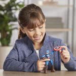 Hasbro Marvel Avengers Bend And Flex Action Figure, 6-Inch Flexible Captain America Figure, Includes Blast Accessory E7377 / E78