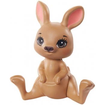 Mattel Enchantimals Kamilla Kangaroo (6-In/15.2-Cm) With 3 Animal Figures And 1 Bottle Accessory GJX43 / GTM31 887961917857