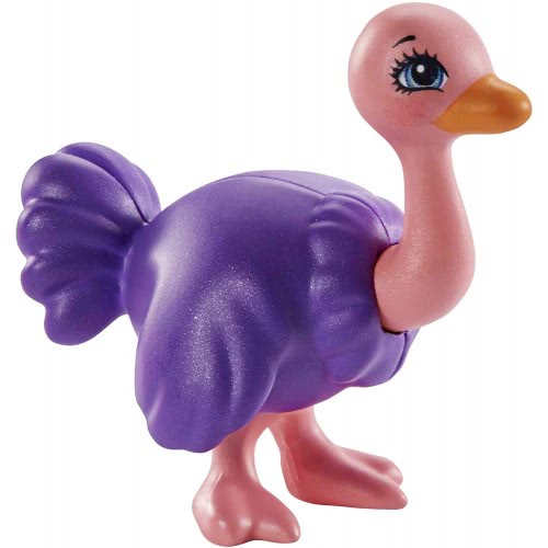 Mattel Enchantimals Ofelia Ostrich Doll (6-In/15.2-Cm) With 3 Animal Figures Sunny Savanna Collection GJX43 / GTM32 887961917864