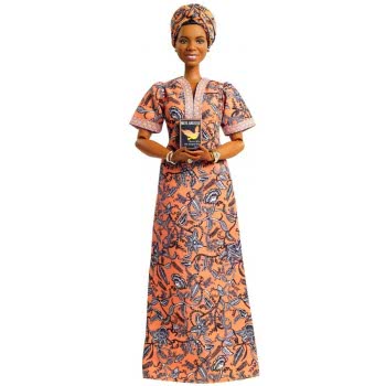 Mattel Maya Angelou Barbie Inspiring Women Doll GXF46 887961955286