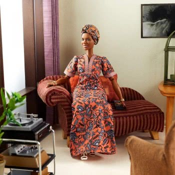 Mattel Maya Angelou Barbie Inspiring Women Doll GXF46 887961955286
